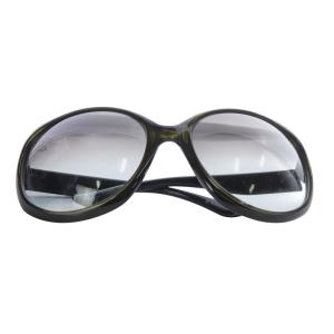 GLOSSY 1 KIG5M サングラス グラデーション ロゴ 6220 125 カーキ 緑 /SR4