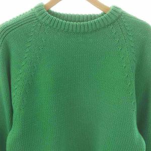 LOUNIE リリーヤーンニットプルオーバー セーター 長袖 F 緑 15137317 /NR OS