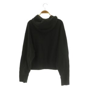 Framework 25SS フーディプルオーバー スウェットパーカー 長袖 F ブラック /MY OS