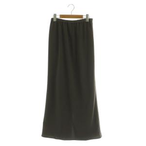 24AWTA ジャージーマーメイドスカート ロング イージー 38 チャコールグレー /MY OS