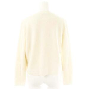 theory luxe 24AW BOLTON JULIA カーディガン ニット カシミヤ混 038 オフホワイト /MI OS