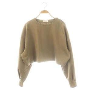 23AW SIDE ZIP LONG SLEEVE カットソー 長袖 38 ベージュ /DF OS
