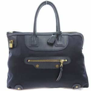 ハンドバッグ トート 紺 ネイビー /UD