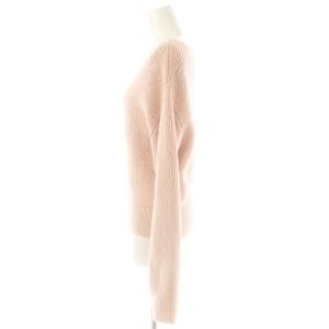Apuweiser-riche 24AW スパンコールキラキラニット セーター ラメ 2 コーラルピンク /ES OS