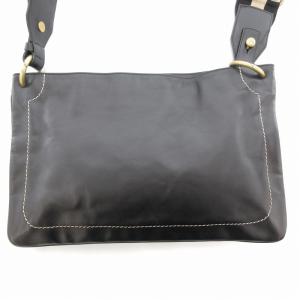 BALLY TRUSSA トレインスポッティング ショルダーバッグ 斜めがけ レザー 黒 ブラック /UO