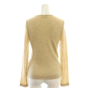 MARGARET HOWELL カシミヤ カーディガン ニット 長袖 2 ベージュ /AT OS