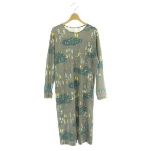 forest village カットソーワンピース ミニ 40 グレー /SS OS