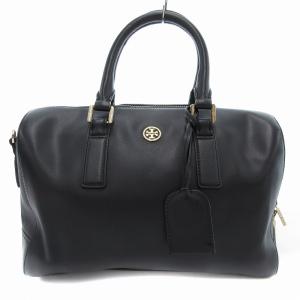 2WAY ボストンバッグ ショルダー ロゴ 黒 ブラック /JS