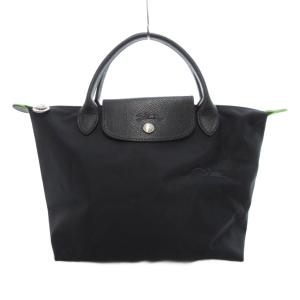 ル プリアージュ ハンドバッグ ロゴ刺繍 S 黒 ブラック L1621919001 /JS
