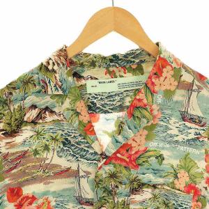 Off-White シルクアロハシルクシャツ 半袖 S マルチカラー /HK OS SH