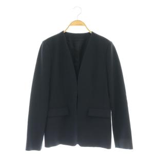 ダブルクロスノーカラージャケット 38 ブラック /ES OS