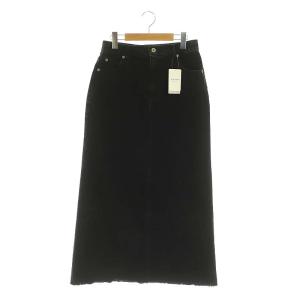 LE DENIM マーメイドスカート デニム 38 黒 /MI OS