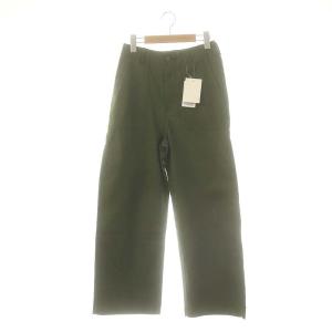 23AW ワイドベイカーパンツ 38 カーキ /DF OS