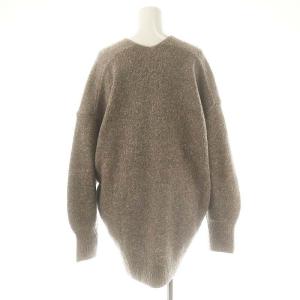 IENA chere Si/Li ネップVネックプルオーバー ニット タイトスカート セットアップ 36 グレージュ