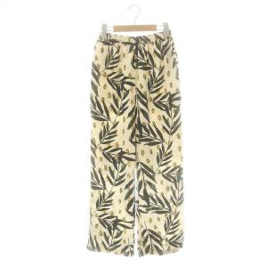 ボタニカルイージーパンツ F 生成色 マルチカラー /DF OS