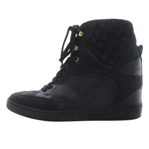 クリフトップライン ハイカット インヒール スニーカー 36 ブラック