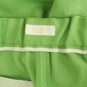 BALLSEY 24SS パウダリーストレッチツイル セミワイドパンツ 36 グリーン /MY OS