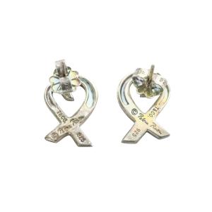 TIFFANY&Co. ラビングハート パロマ ピカソ ピアス 925 シルバー /SR10 OH