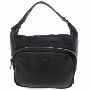ハンドバッグ ナイロン 黒 ブラック /UD