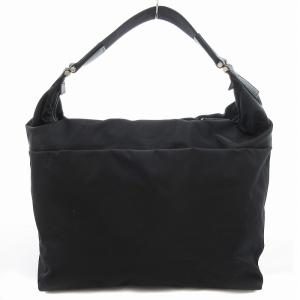 Agnes b. VOYAGE ハンドバッグ ナイロン 黒 ブラック /UD