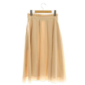 FOXEY NEW YORK 近年モデル 42766 Skirt Le Mirabeau スカート ロング フレア 38 ピンクベージュ
