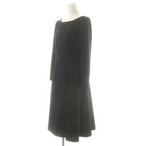 FOXEY NEW YORK 22年製  42642 ODESSA DRESS ワンピース 38 ネイビー