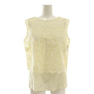 コレクション チュールレースノースリーブブラウス レイヤード 38 アイボリー /ES OS