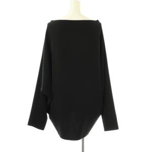 Plage 24AW Elegant Nuance ブラウス 長袖 黒 ブラック /AT OS