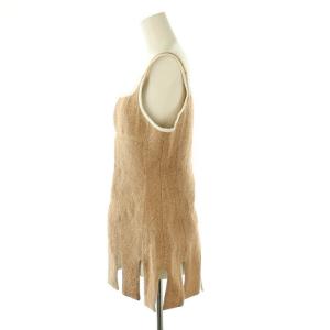 FUMIKA_UCHIDA フミカウチダ Jute Sleeveless Mini Dress