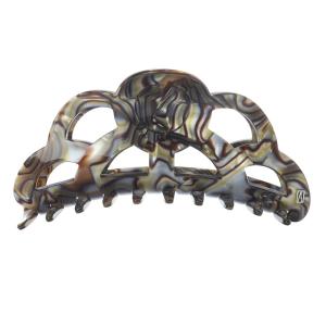 マウンテン ヘアクリップ オニキス L 茶色 ブラウン /SR33