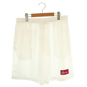 23SS Gradient Mesh Stripe Baggy Short M