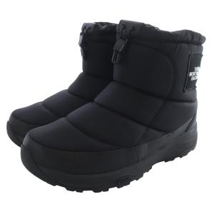 THE NORTH FACE ヌプシ ブーティ ウォータープルーフ ショートブーツ ロゴ 28cm 黒 ブラック NF52280 /SR35