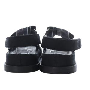 CHANEL スポーツサンダル キルティング ココマーク 36C ブラック G31848