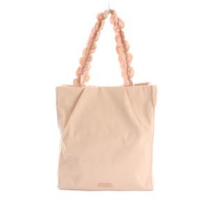 フリルハンドルトートバッグ F ピンク /MI OS