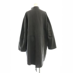 CELINE フィービー期 ツイルコットン ジップ アップコート 34 グレー 2