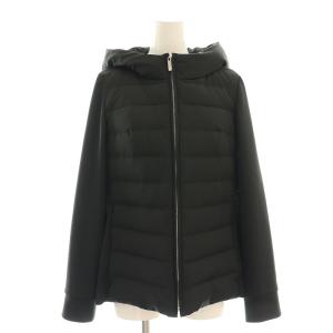 24AW バックペプラムダウン切替ジャケット 36 ブラック