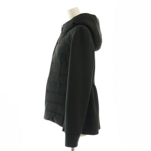 M-Premier BLACK 24AW バックペプラムダウン切替ジャケット 36 ブラック