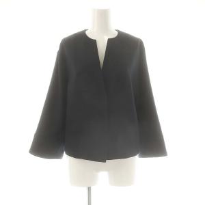 M-Premier スーツ セットアップ ノーカラーワイドスリーブジャケット タイトスカート 36 ブラック /DF OS