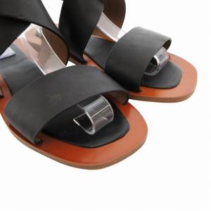 TODAYFUL Flat Belt Sandals サンダル シューズ ストラップ ベルト レザー 38 25.0cm