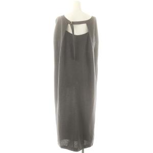 EPOCA LA MAGLIA IN CASA  ニットワンピース ロング 40 グレー /DF OS
