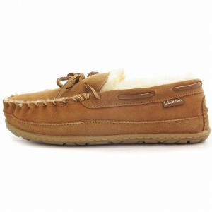 L.L.BEAN 23AW ウィケッド・グッド・キャンプ・モカシン シューズ 8 Medium 茶 ブラウン ベージュ 0PFX804080