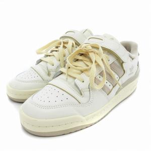 adidas Originals 23AW FORUM 84 LOW スニーカー シューズ ベルクロ 24cm 白 ホワイト ベージュ IE9936