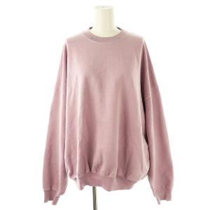 BIGスウェットプルオーバー トレーナー ONE 紫 /MI OS