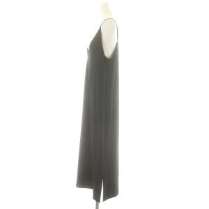 COLLAGE GALLARDAGALANTE 24SS ジャージ2WAYキャミワンピース ロング F ブラック /DF OS