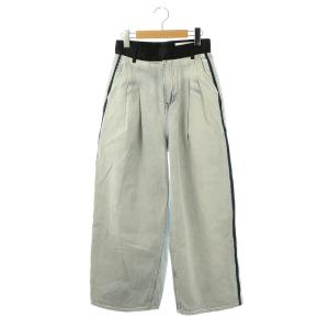 24AW ドレスデニムパンツ ジーンズ 34 ライトブルー /DF OS