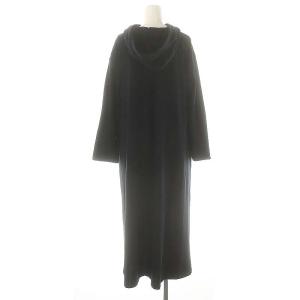 BLUE LABEL CRESTBRIDGE パーカーロングワンピース プルオーバー 38 紺 /MI OS