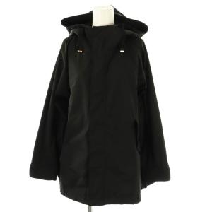撥水加工 ウォータープルーフマウンテンパーカー 36 黒 ブラック /SS OS