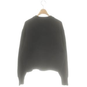 IENA ダブルフェイスニットカーディガン ウール 黒 /MI OS