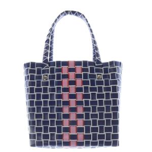 MARNI BOX BASKET BORSA ハンドバッグ ロゴ 青 ブルー /SR13