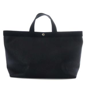 705GP コーテッドキャンバススクエアトート L ノワール×ノワール